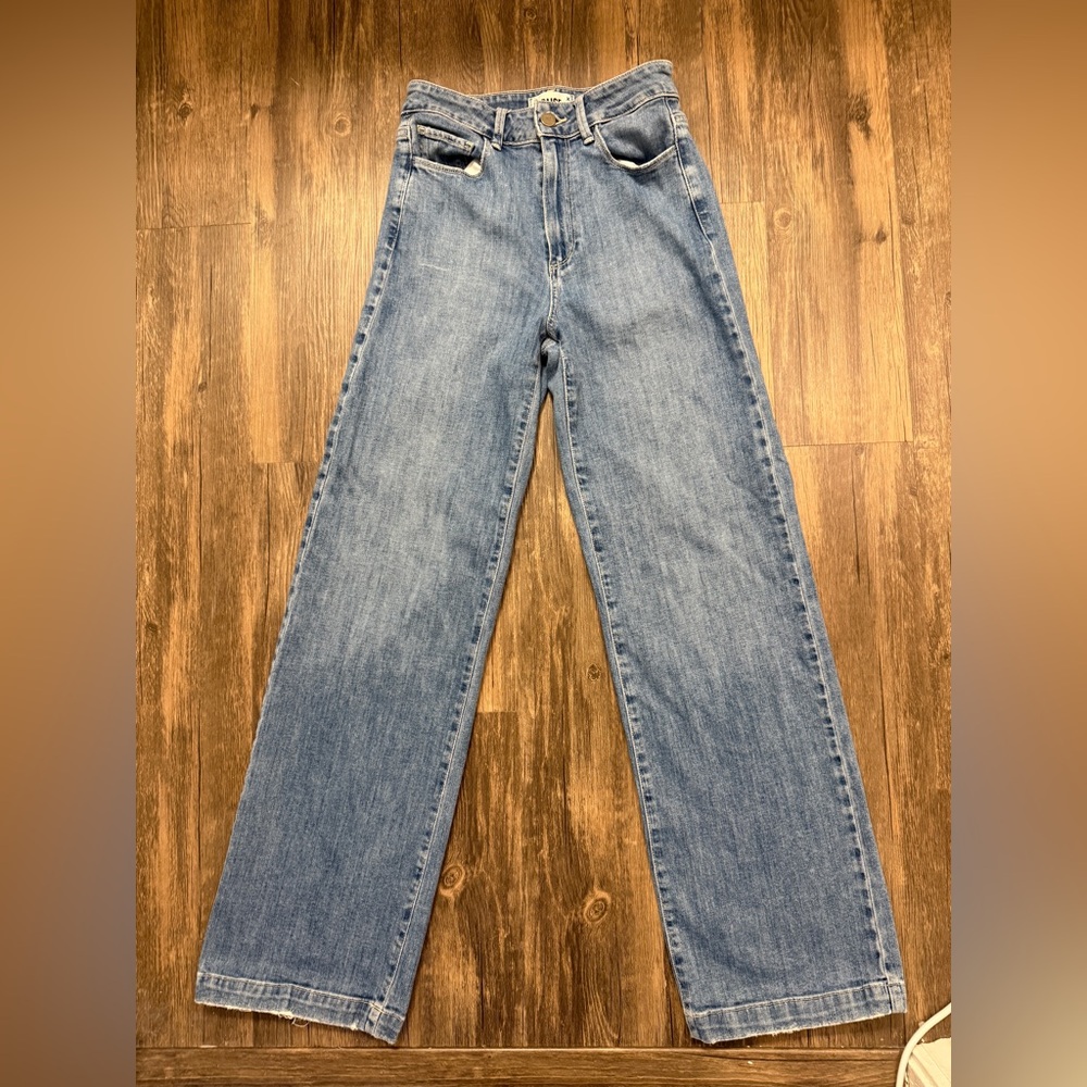PAIGE Genesee High Waist Wide Leg Jeans